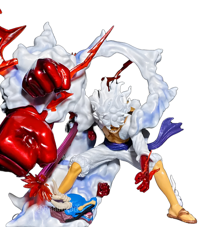 One Piece : Luffy Gear 5 Mega Punch Action Figure