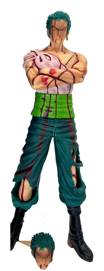 One Piece: Zoro Action Figure NOTHING HAPPENED!!!