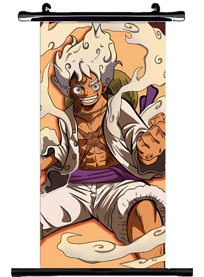 One Piece: Luffy Gear 5 Scroll