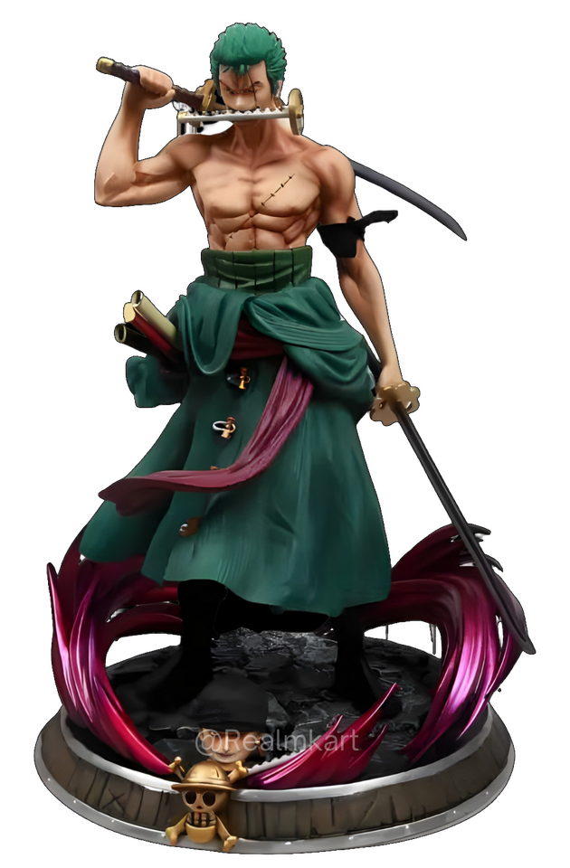One Piece : Zoro Three Swords Action Figure