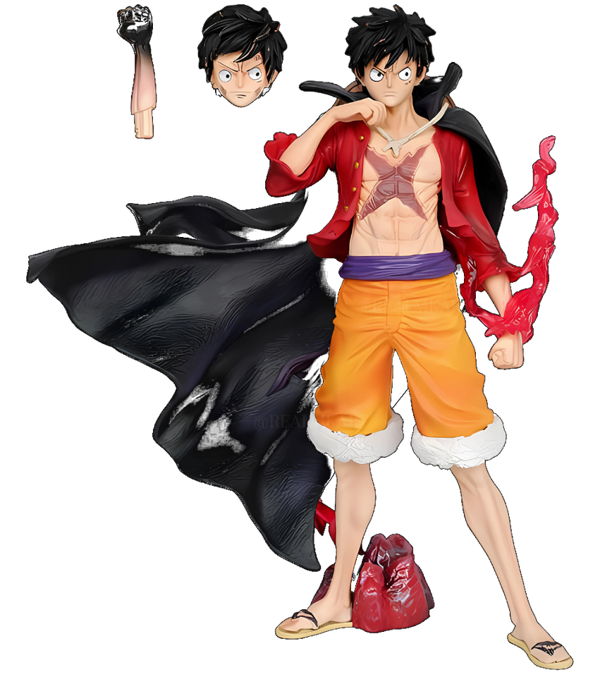 One Piece : Luffy Wano Battle Action Figure