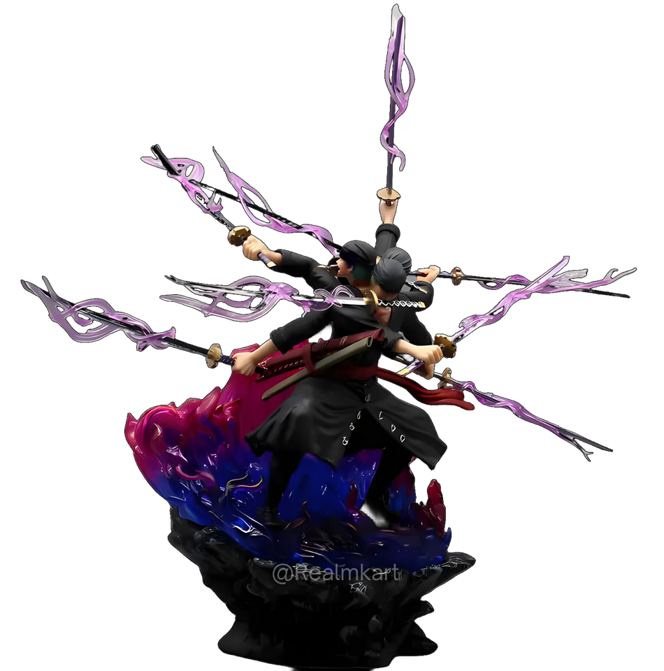 One Piece : Zoro Nine Swords Action Figure
