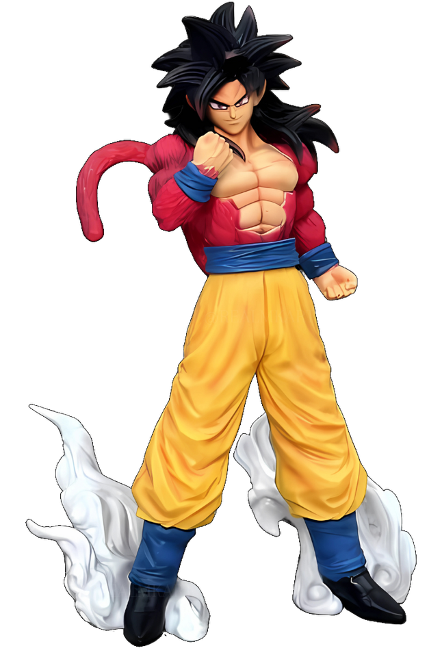 Dragon Ball : Goku Super Saiyan 4 Action Figure