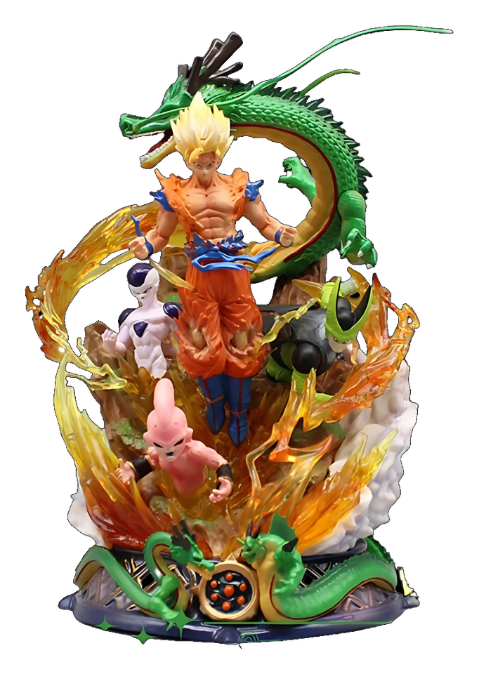 Dragon Ball : Goku Super Saiyan Legendary Dragon Action Figure