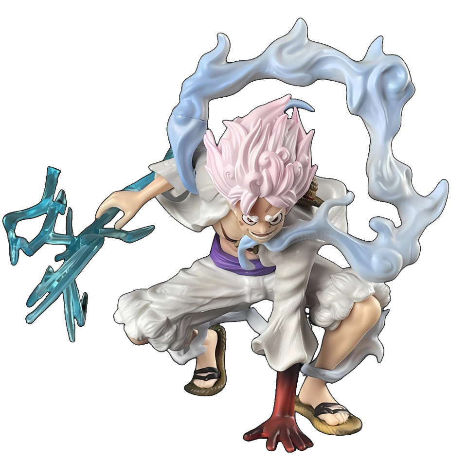 One Piece : Luffy Gear 5 Lightning Action Figure