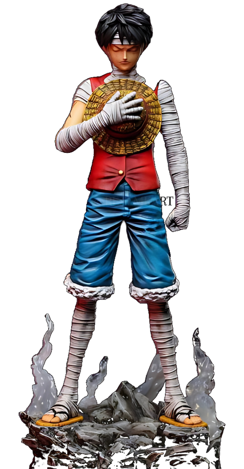 One Piece : Luffy Marineford Arc Action Figure