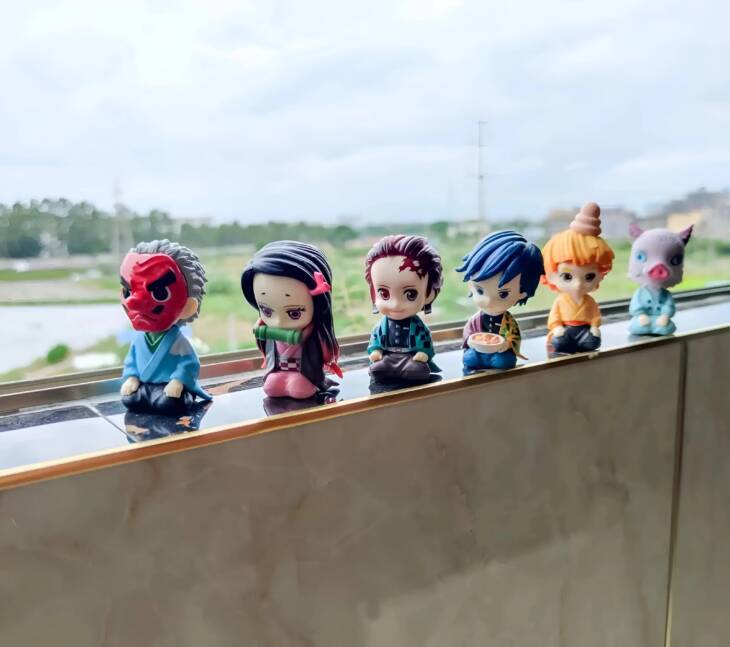 Demon Slayer: Set of 6 Action Figure - Image 3