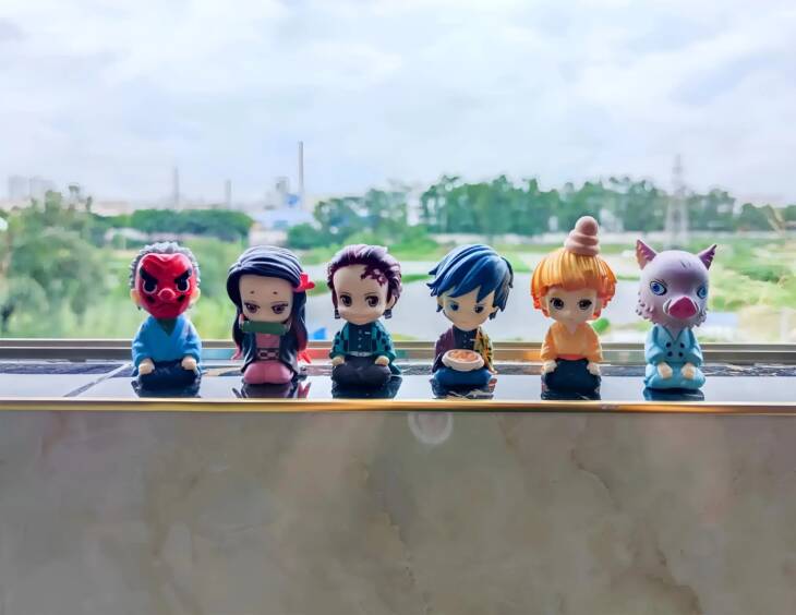 Demon Slayer: Set of 6 Action Figure - Image 4
