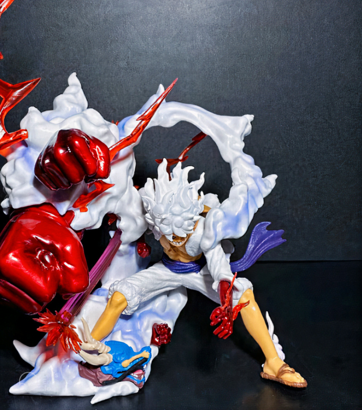 One Piece : Luffy Gear 5 Mega Punch Action Figure