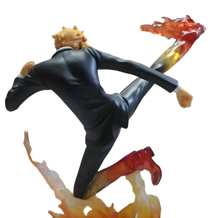 One Piece: Black Leg Sanji Mini Action Figurine - Image 4