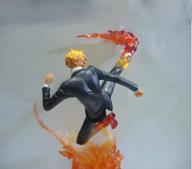 One Piece: Black Leg Sanji Mini Action Figurine - Image 3