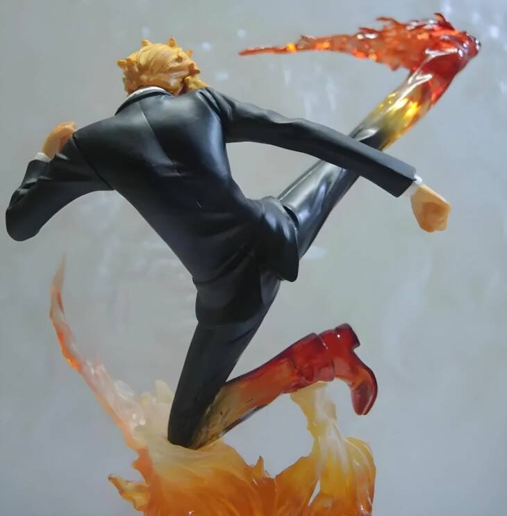 One Piece: Black Leg Sanji Mini Action Figurine - Image 2