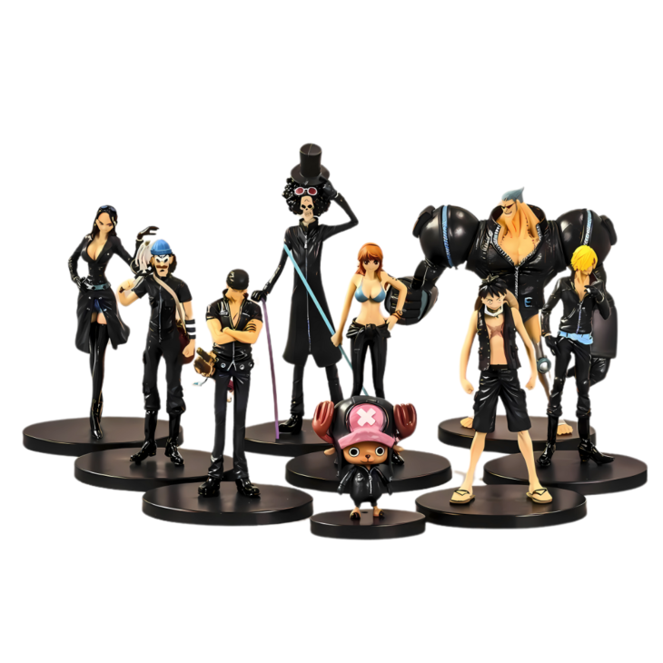 One Piece : Gold Movie Set Of 9 Action Figure