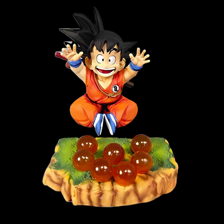 Dragon Ball : Goku With Dragon Balls Action Figure