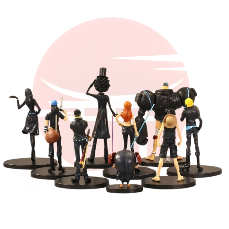 One Piece : Gold Movie Set Of 9 Action Figure - Image 2