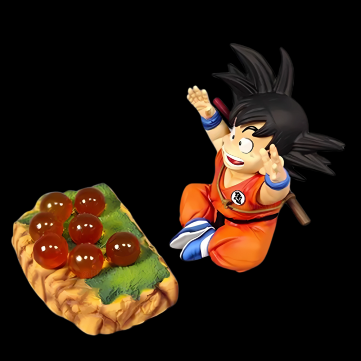 Dragon Ball : Goku With Dragon Balls Action Figure - Image 2
