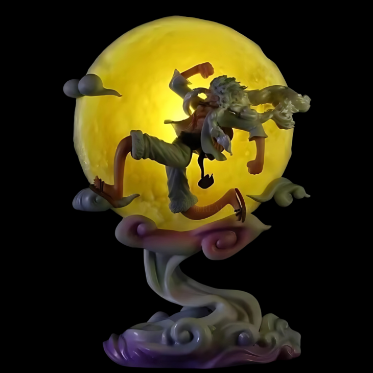 One Piece : Luffy Gear 5 Lamp Action Figure