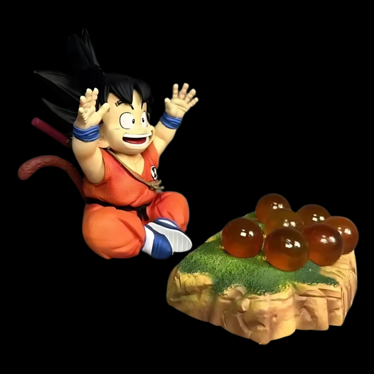 Dragon Ball : Goku With Dragon Balls Action Figure - Image 5