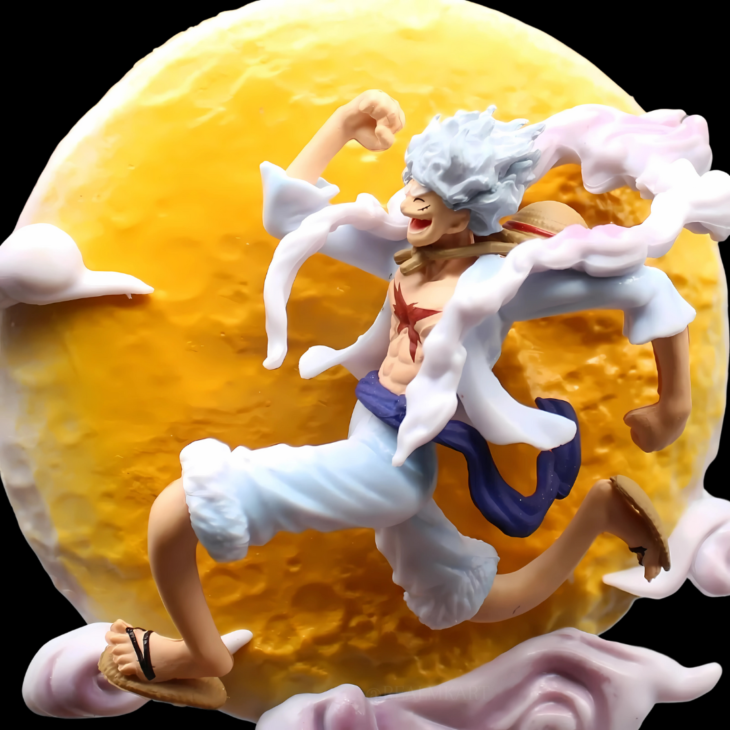 One Piece : Luffy Gear 5 Lamp Action Figure - Image 7