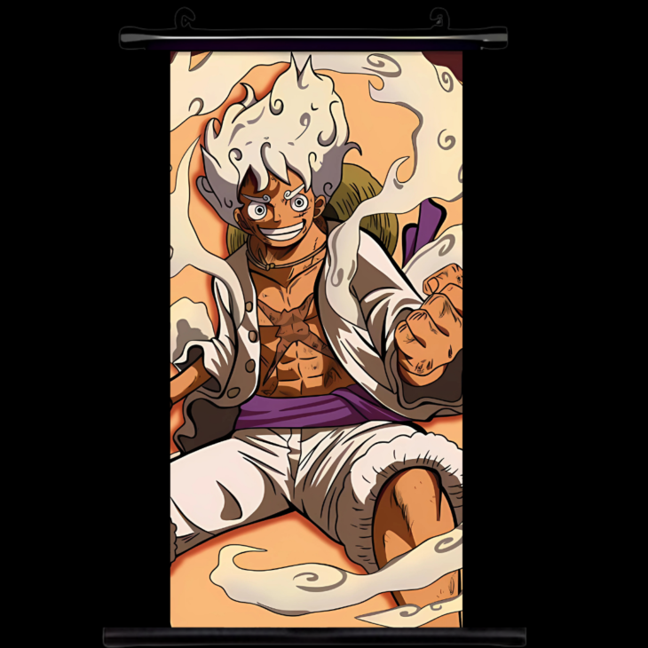 One Piece: Luffy Gear 5 Scroll