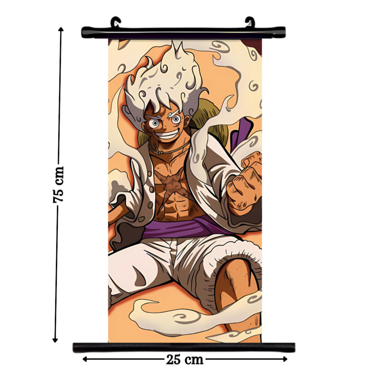 One Piece: Luffy Gear 5 Scroll - Image 2