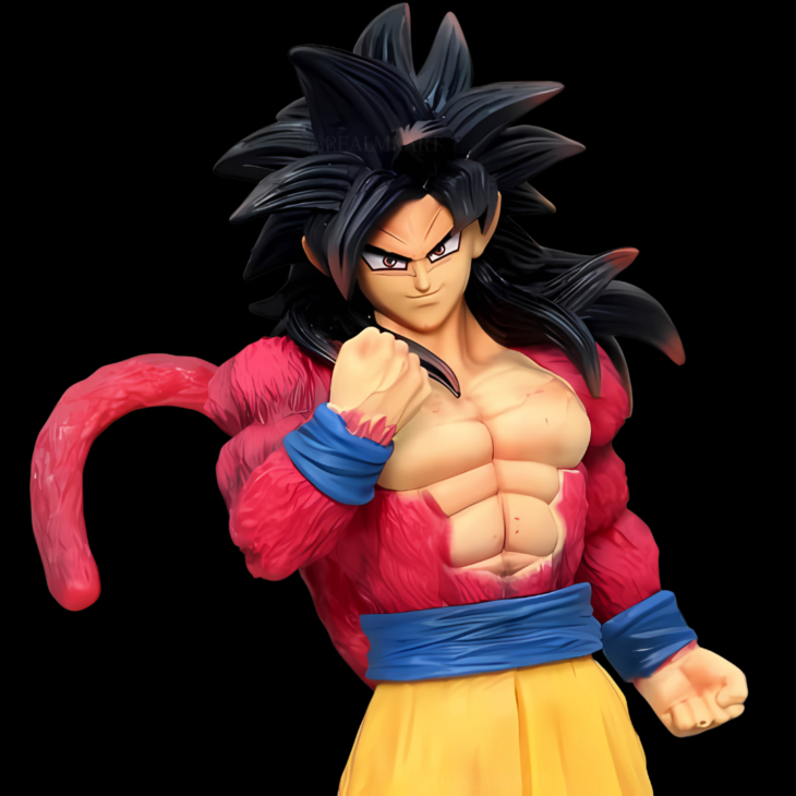 Dragon Ball : Goku Super Saiyan 4 Action Figure - Image 4