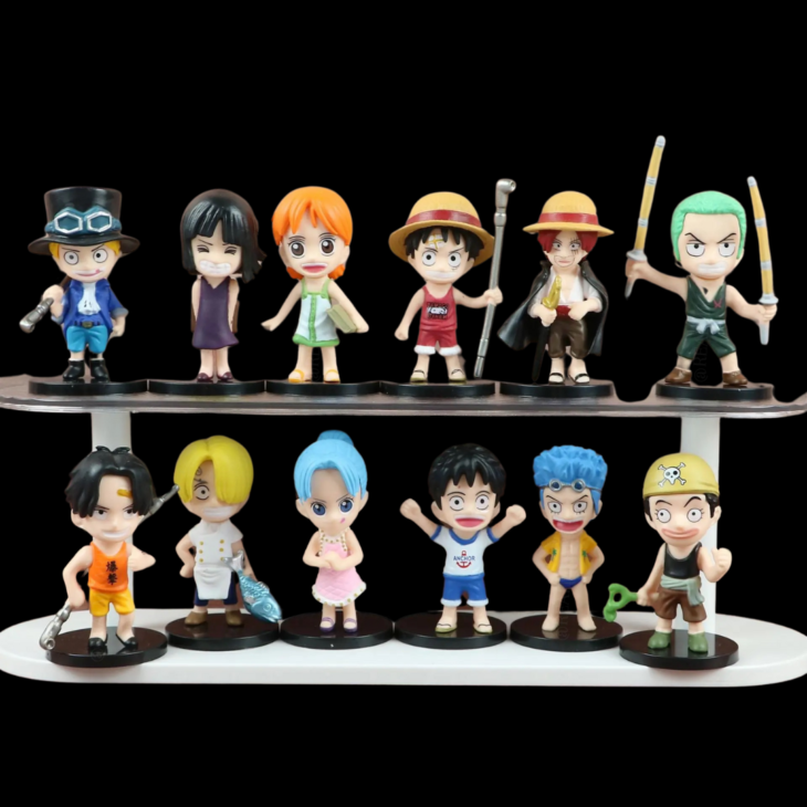 One Piece : Set Of 12 Straw Hat Chibis Action Figure - Image 4