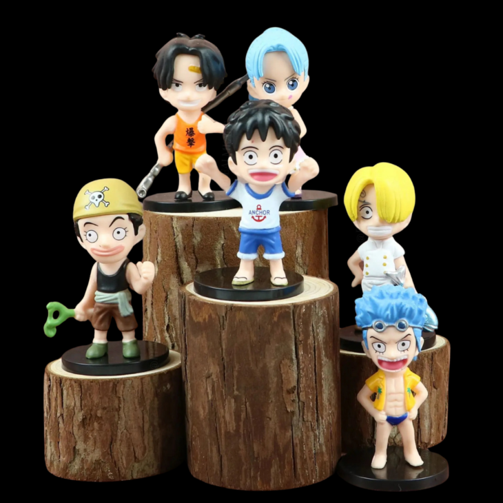 One Piece : Set Of 12 Straw Hat Chibis Action Figure - Image 5