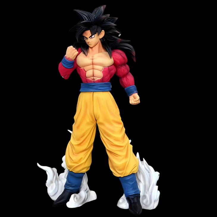 Dragon Ball : Goku Super Saiyan 4 Action Figure - Image 5