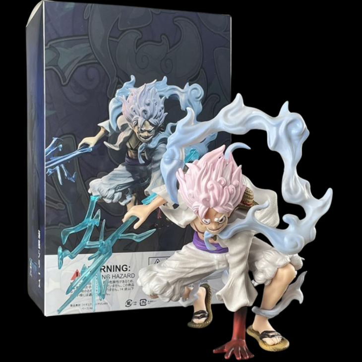One Piece : Luffy Gear 5 Lightning Action Figure - Image 6
