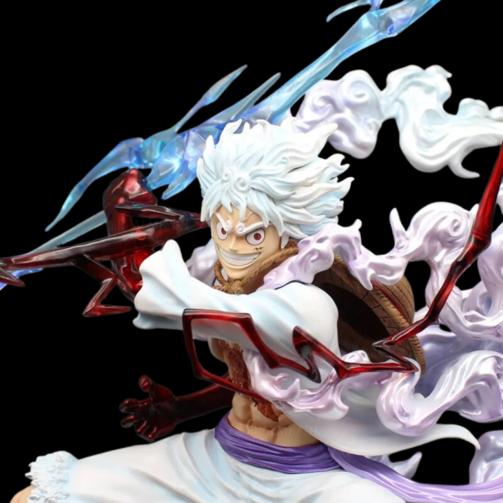 One Piece : Luffy Gear 5 Thunder Lightning Action Figure - Image 6
