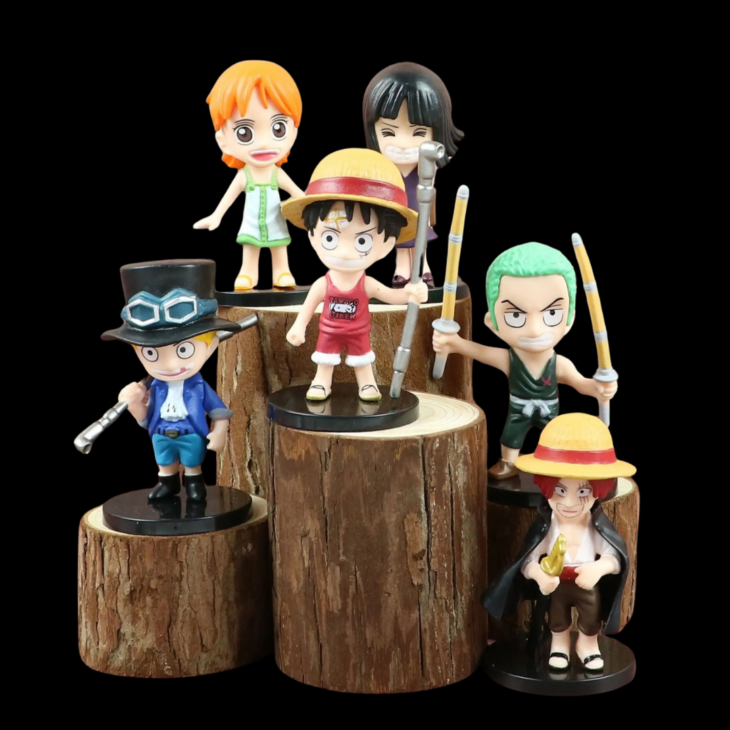 One Piece : Set Of 12 Straw Hat Chibis Action Figure - Image 6