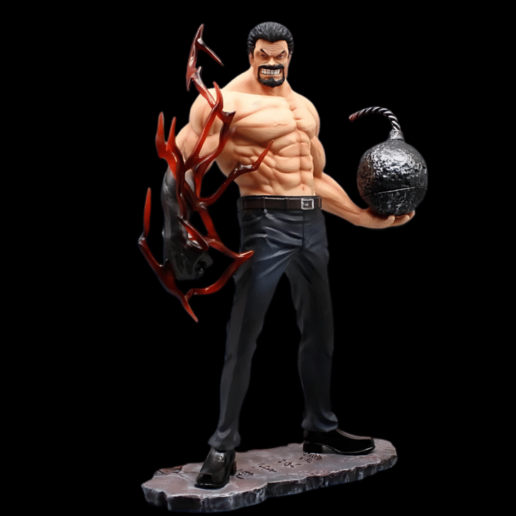One Piece : Vice Admiral Grap (Black) Action Figure