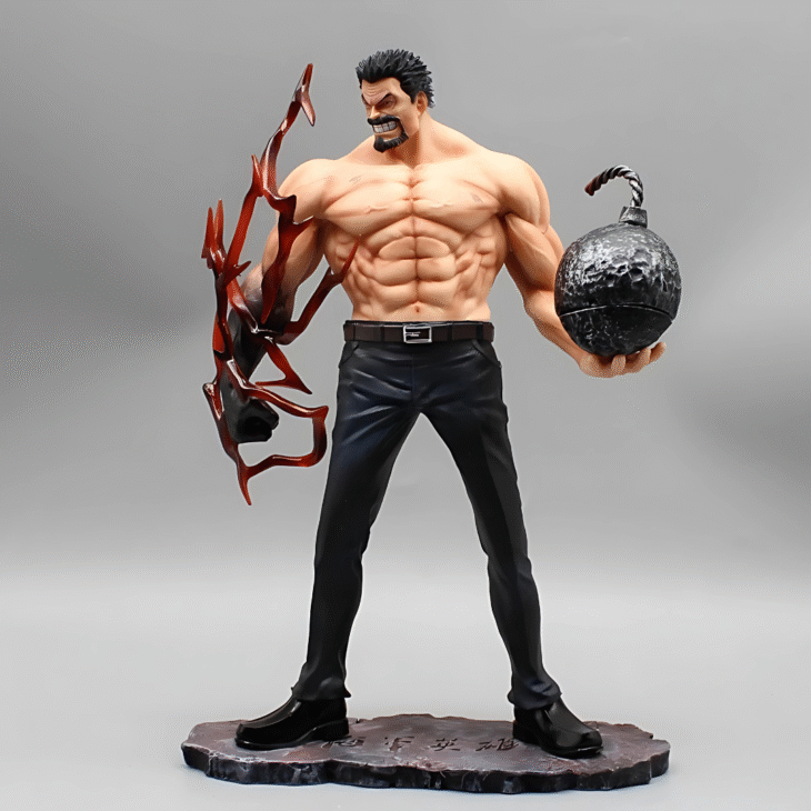 One Piece : Vice Admiral Grap (Black) Action Figure - Image 7