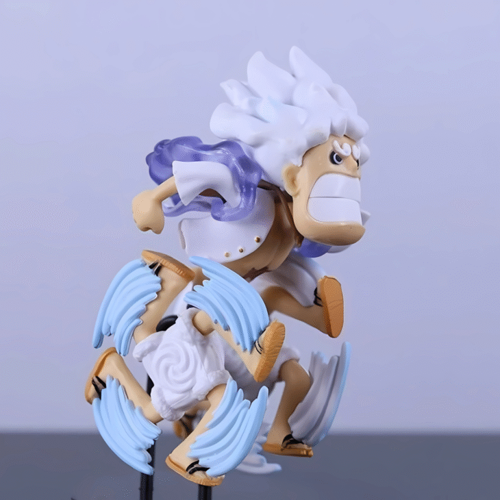 One Piece : Set Of 5 Gear 5 Chibis Action Figure - Image 4
