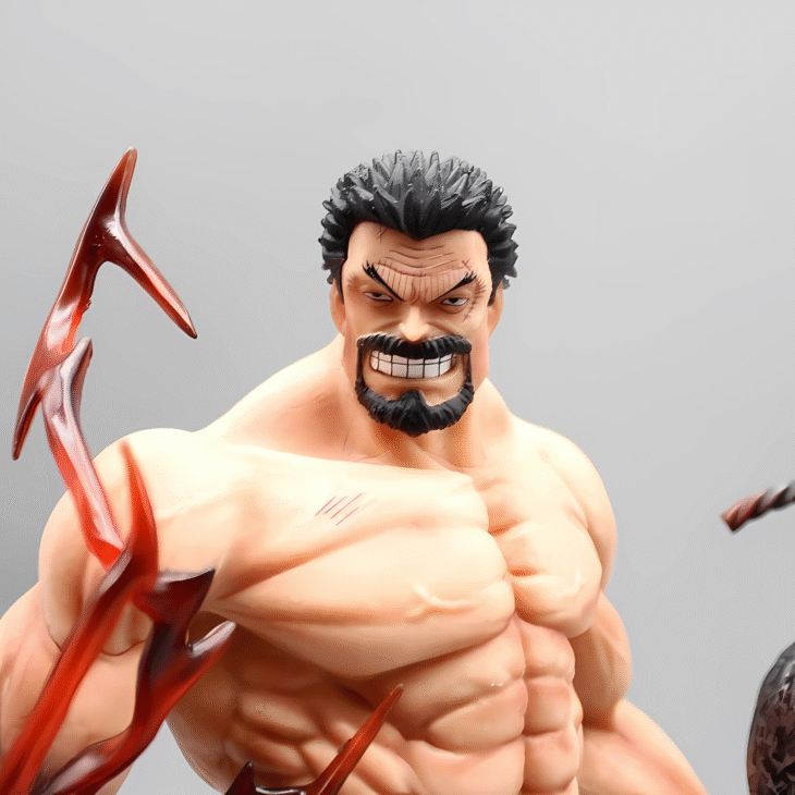 One Piece : Vice Admiral Grap (Black) Action Figure - Image 4