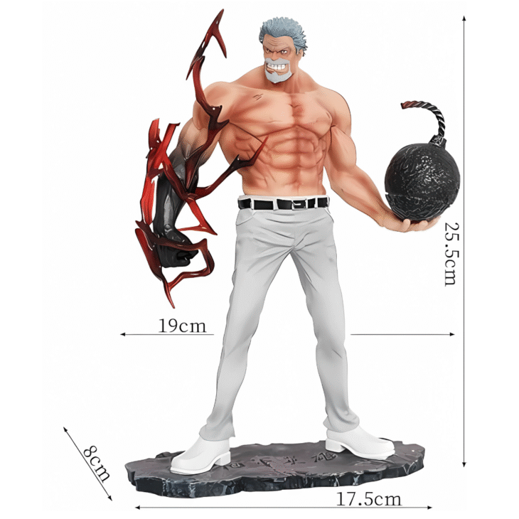 One Piece : Vice Admiral Grap (White) Action Figure - Image 7