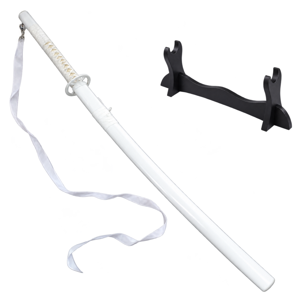 Bleach: Rukia Kuchiki — Sode no Shirayuki Katana · 104 cm · 1-Layer Stand