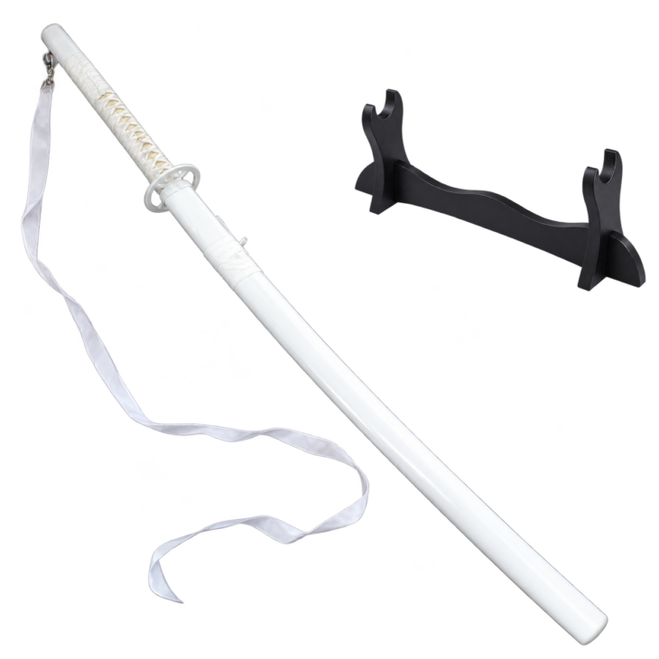 Bleach: Rukia Kuchiki — Sode no Shirayuki Katana · 104 cm · 1-Layer Stand
