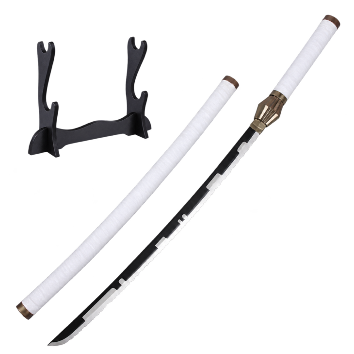 Bleach: Zaraki Kenpachi — Kenpachi Katana · 104 cm · 2-Layer Stand