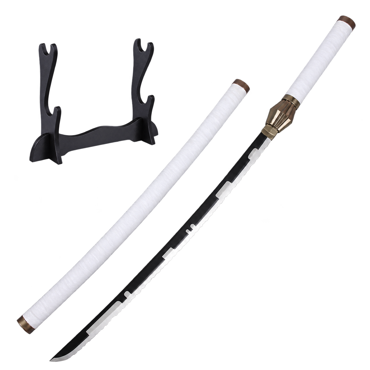 Bleach: Zaraki Kenpachi — Kenpachi Katana · 104 cm · 2-Layer Stand