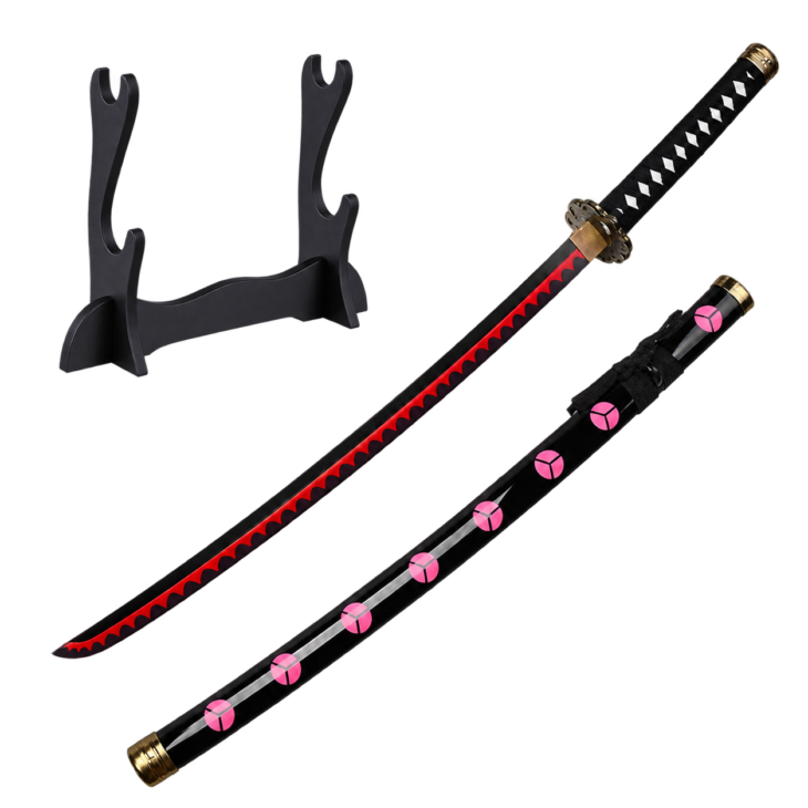 One Piece: Roronoa Zoro — Shusui Katana · 104 cm · 2-Layer Stand