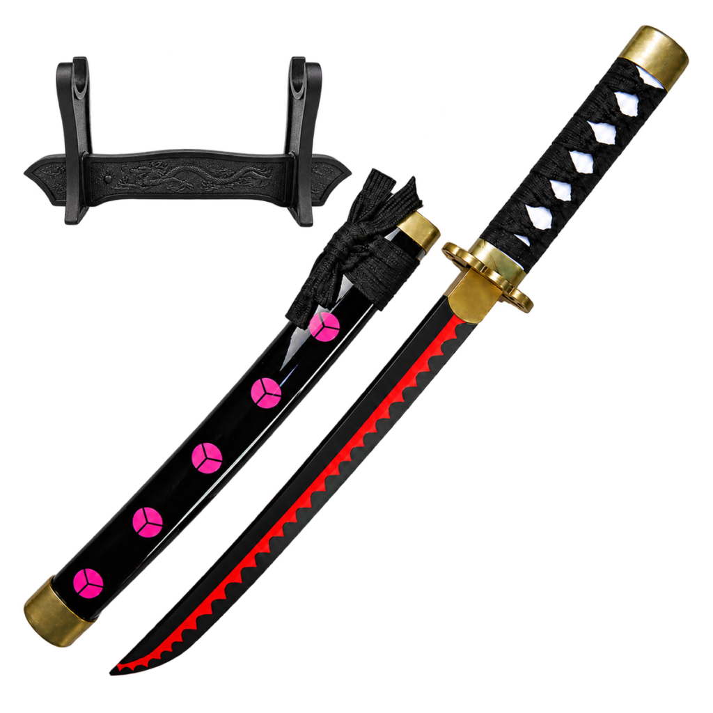 One Piece: Roronoa Zoro — Shusui Katana · 42 cm · Dragon Stand