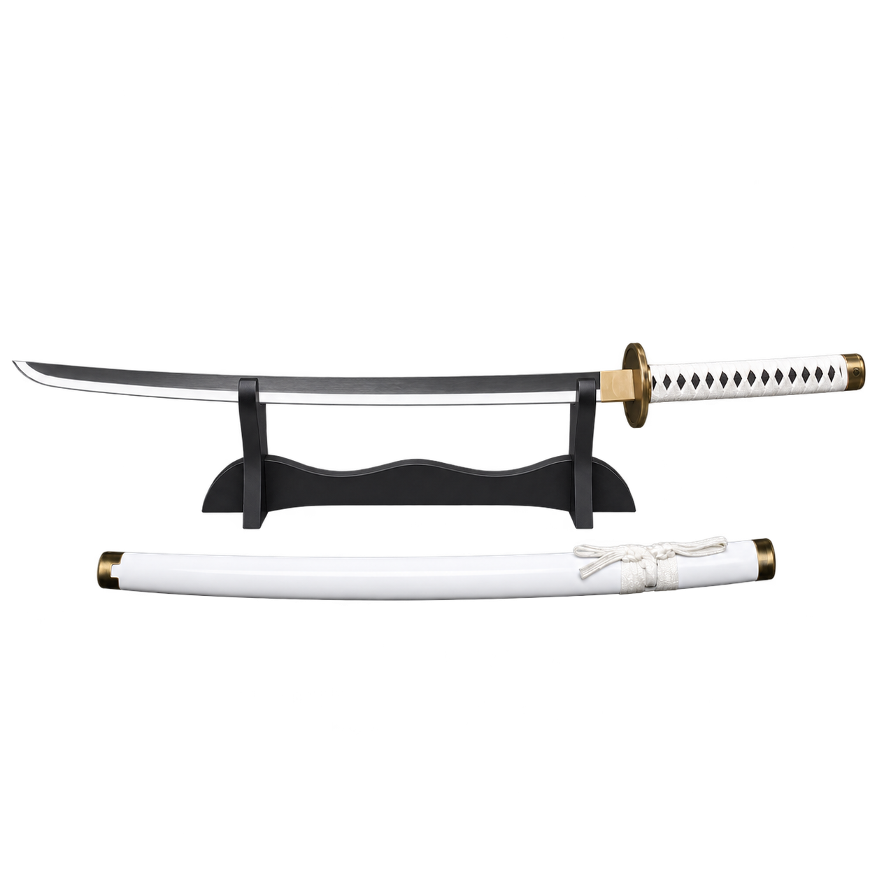 Roronoa Zoro 104 cm on Single-layer black display stand