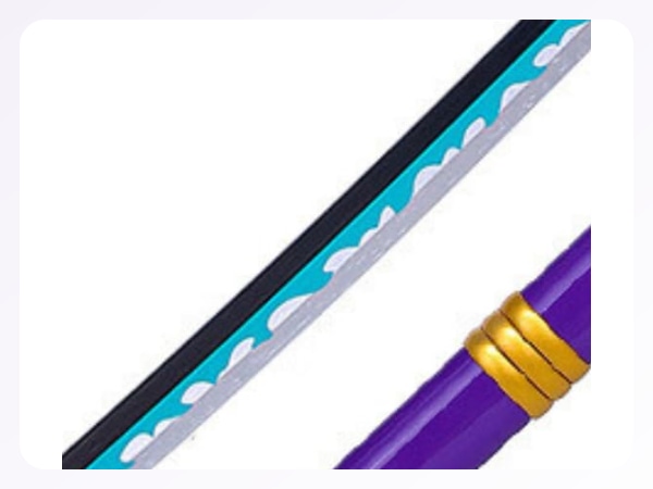 EXCELCHOICE Roronoa Zoro 104 cm blade finish detail