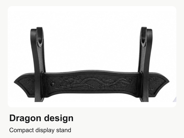 EXCELCHOICE Dragon design display stand — Compact display stand